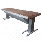 Absaugtisch mit Höhenverstellung - 2500x800 mm - vorne/schräg