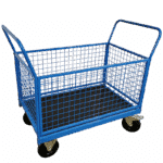 Pakkevogn med gitter 2