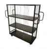 Picking cart with 9 compartments