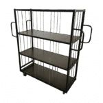 Picking cart with 9 compartments