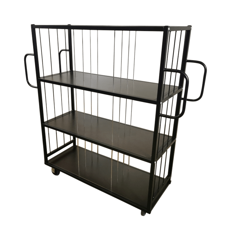 Picking cart with 9 compartments