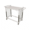 Picking trolley with springs