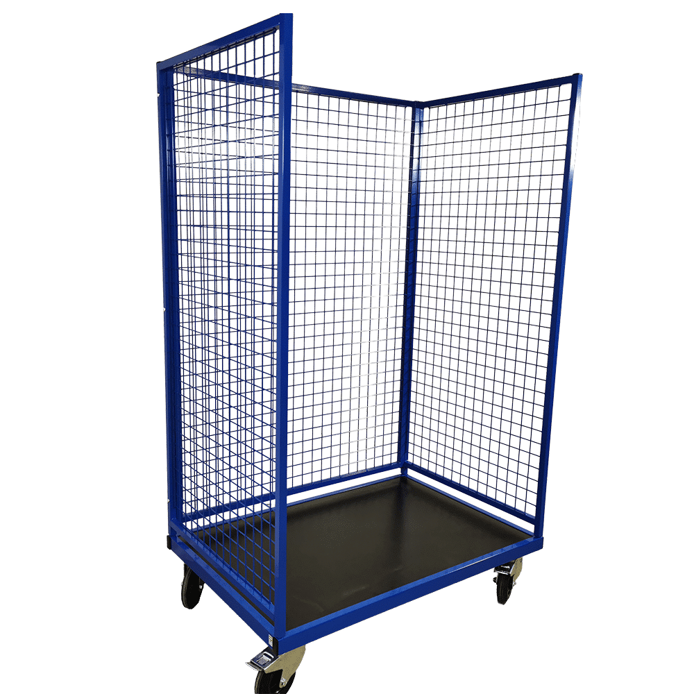 Universal trolley with open side