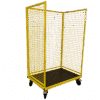 Roll container with open side
