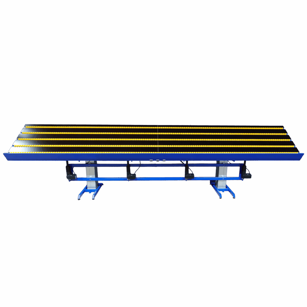 Hæve Sænkebord med Vippefunktion – 4000x750mm – Forfra