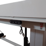 Hæve sænkebord med vippefunktion erg-o-lift 300 model 1 - Closeup af knap