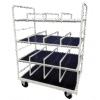 lagerreol på hjul – 1250x800x1700 mm