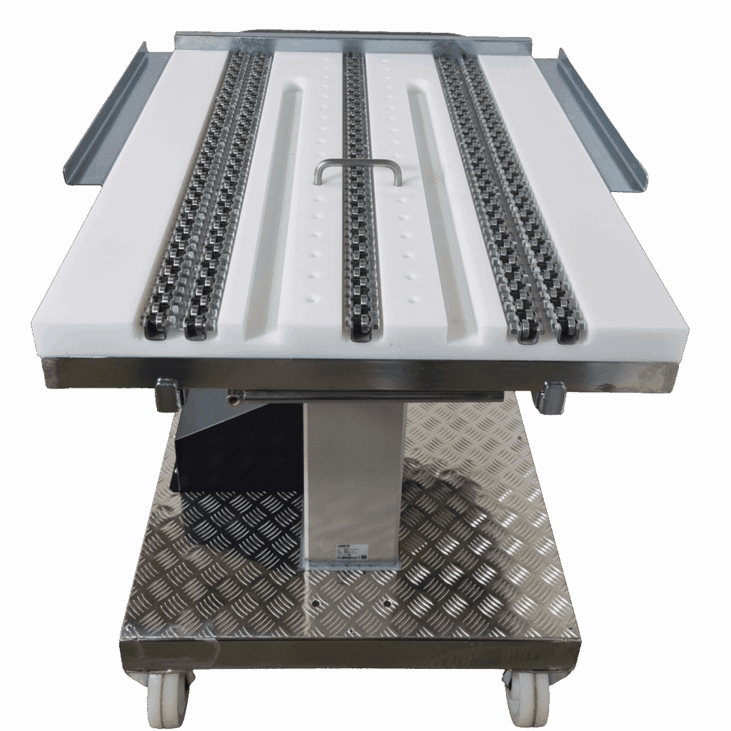 Tool trolley with lifting bench