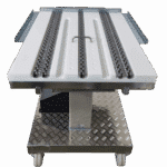 Tool trolley with lifting bench