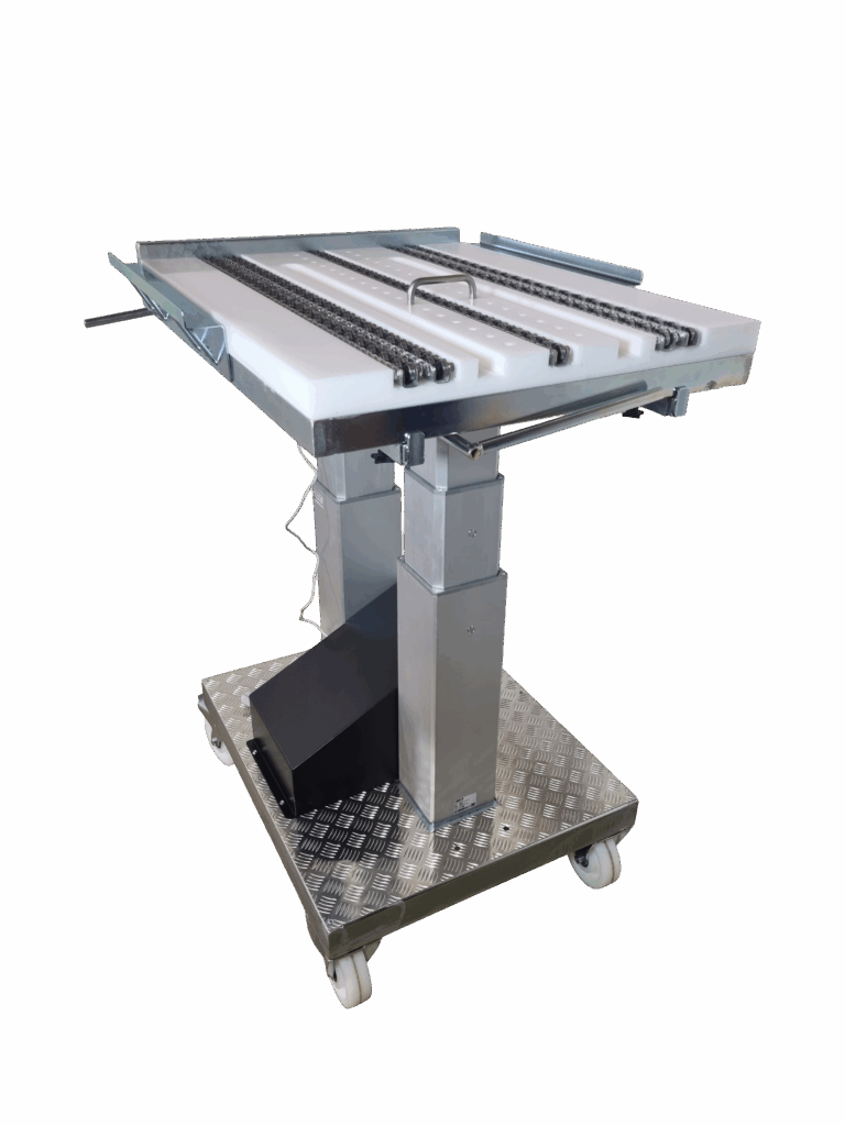 Tool trolley with lifting bench