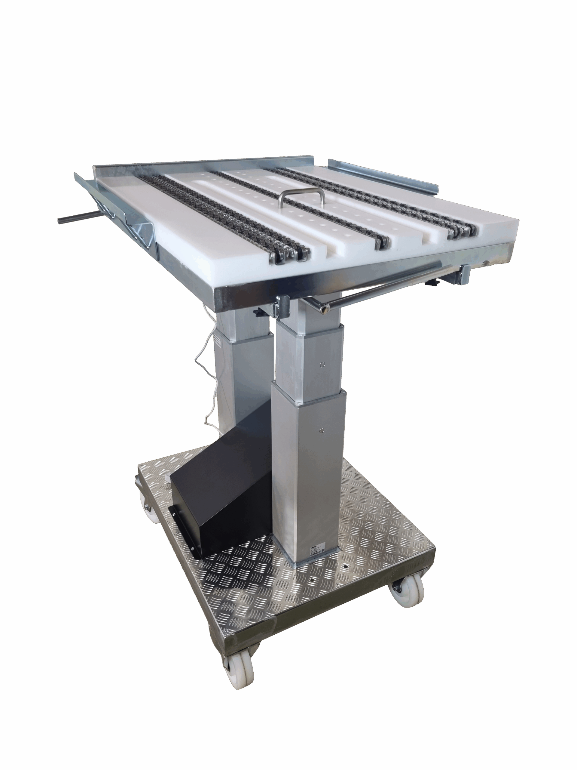 Tool trolley with lifting bench