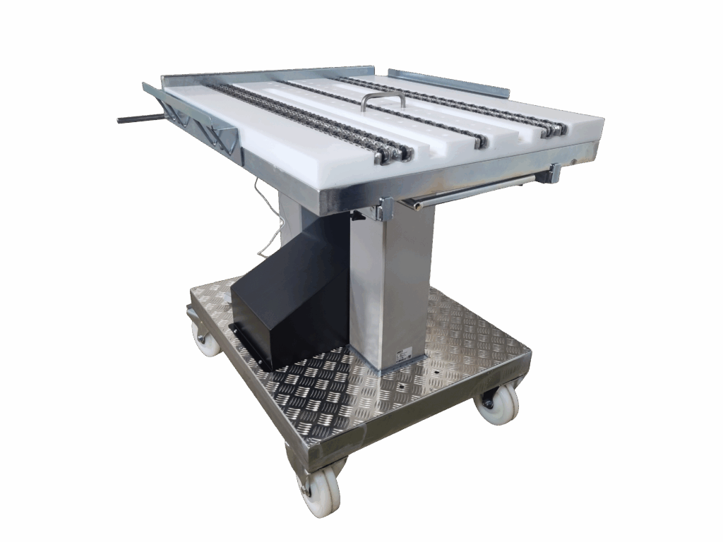Tool trolley with lifting bench