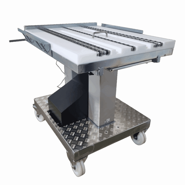 Tool trolley with lifting bench