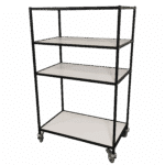 Lagerreol med 4 hylder – 900x555x1500mm (forfra)
