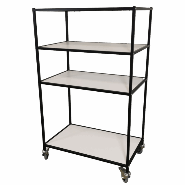 Lagerreol med 4 hylder – 900x555x1500mm (forfra)
