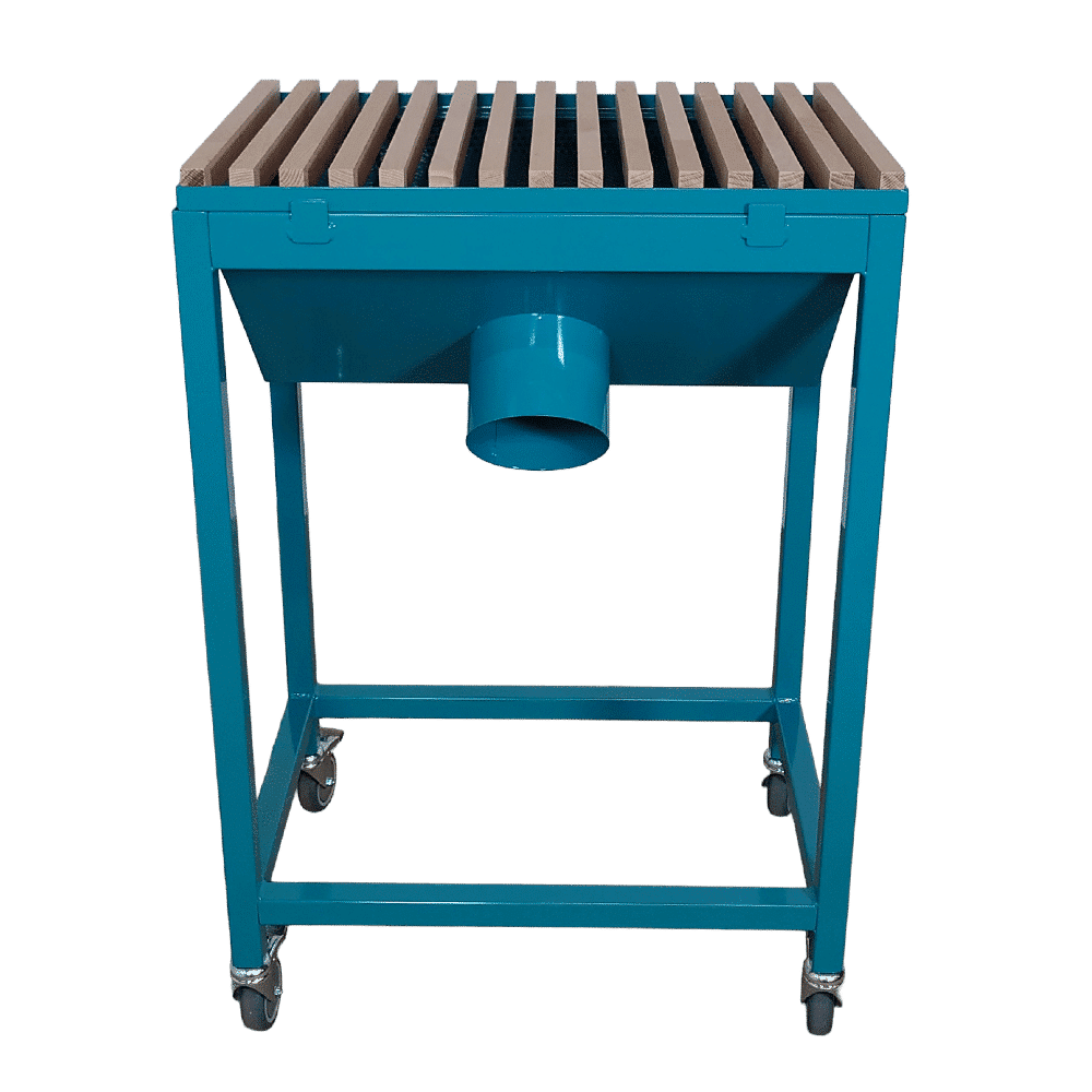 Small extraction table - backside2