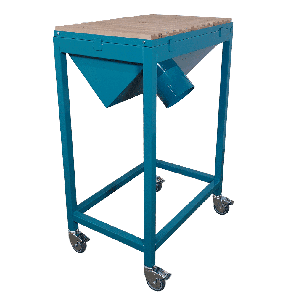 Small extraction table - sloped back2