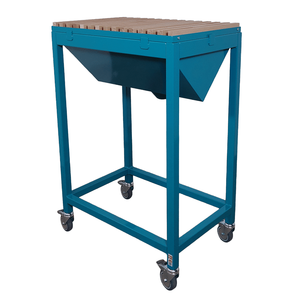 Small extraction table - slanted front2