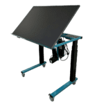 Height adjustable table with tilt function - 900x600mm - front inclined