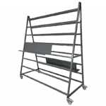 A-frame with removable shelves - 2000x800x2050mm (front oblique)