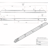 Profilführung aus Edelstahl 1.5x25x25x608mm
