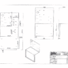 Top plate shelf stainless steel 1.5mm (consists of 2 parts)