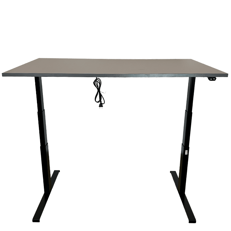 Height adjustable table - Erg-O-Lite high (front view)