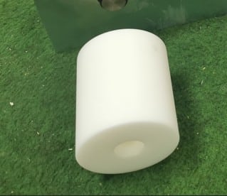 POM roll with ball bearing