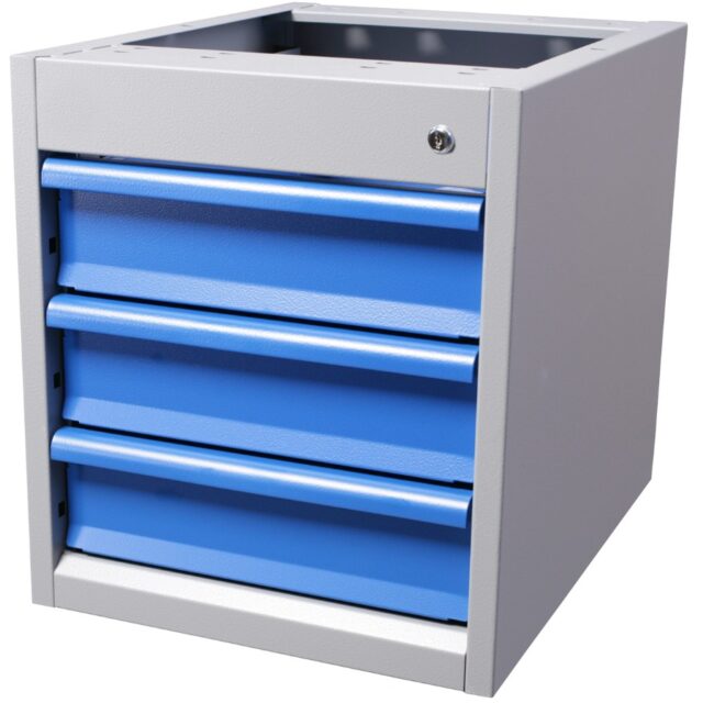 Drawer section 3x100mm top hung