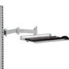 Tastaturholder med arm - til bagsøjle