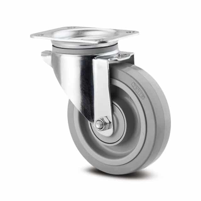 Tente wheels Ø200 w/brakes 3470UFP200P63