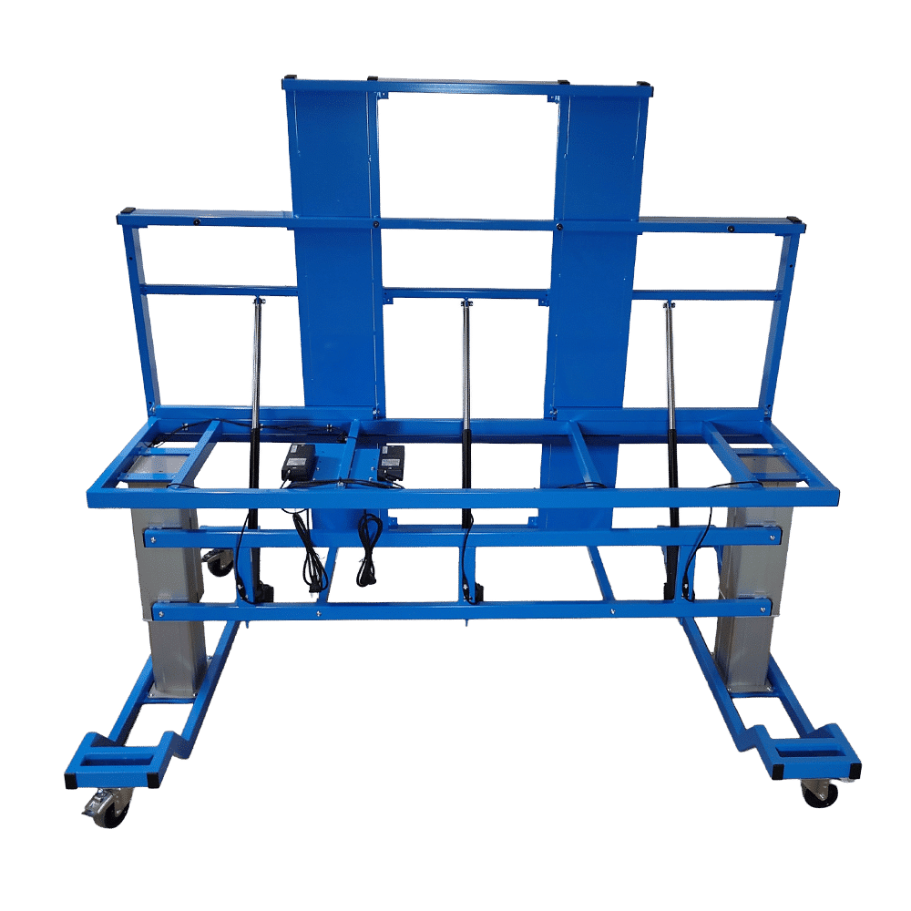 Hubtisch mit Neigefunktion – Erg-O-Lift 300 – 2130 x 1560 mm – nach hinten neigbar