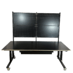 Höhenverstellbarer Tisch mit Schublade - Duo-Let 3070 (Vorderansicht Schublade innen)