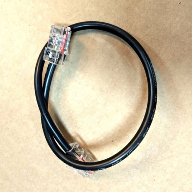 Network cable 0.3m 8 pole RJ45 Linak